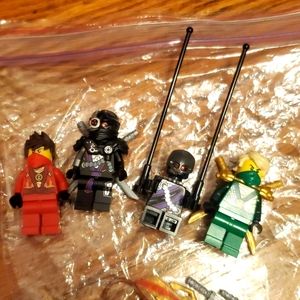 Legos ninjago figures